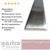 Gastro-Blechdesign Transition Profile – 300 x 3 cm – Polished