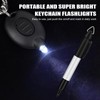 Welecom 20Pcs Mini Flashlight Keychain Permanent Marker Keychain Mini Keychain