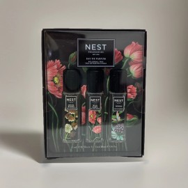 Nest Rollerball Trio Eau De Parfum Cocoa Woods, Wild , Indigo 6ml/ 0.2oz Each