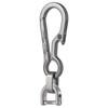 KeyUnity KM01 Titanium EDC Keychain Clip with Bottle Opener, Quick