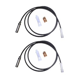 Mytee Products 2 Pk Heavy Duty ABS Wheel Speed Sensor Compatible with KW T660 2015-2016, W900 2016-2017 - Replaces 801543, 20422040, 22268656, 22271902, Bendix 0000-801543P, Eaton 300151, 300171
