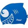 Cressi - Gorra de Silicona para niños, Color Azul