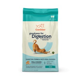 Canidae Goodness for Digestion, Premium Adult Dry Cat Food with Real Chicken, 5 lbs.