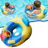 Kids' Inflatable Swim Boat with Steering Wheel, Horn, and Seat Ring CHLF2212 29cm + 75cm 5ea