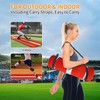 honeypet Softball Pitching Mat 10' X 3' Portable Pitching Mound