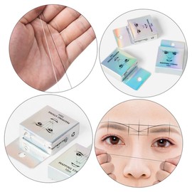 FRCOLOR Eyebrow Stencil Makeup Supply Kit Easy to Use Brow Drawing Auxiliary Tool