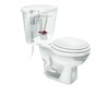 Fluidmaster 513A-016-P4 Adjustable Water Saving 3-Inch Toilet Flapper, Red