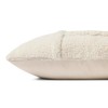 Loloi PLL0111 Ivory 13'' x 21'' Cover Only Pillow