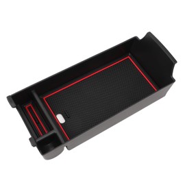 Center Console Organizer, Sturdy Heat Proof Armrest Console Storage Box Holder for A Class B Class CLA GLA GLB