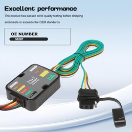56267 Vehicle-Side Custom 4-Pin Trailer Wiring Harness Compatible with Select Murano 2015-2024