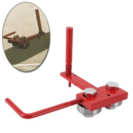 ASHATA Chainsaw Guide Bar Rail Closer Tightening Repair Tool, Chainsaw Guide Bar Rail Tool Kit, Chainsaw Bar Rail Dressers, Adjustable Fit Different Bars and Secure Fixture