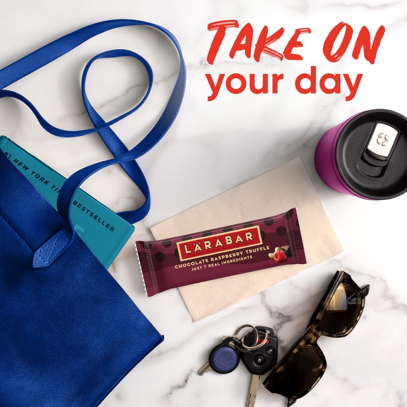 Larabar Chocolate Raspberry Truffle Fruit and Nut Bars, Gluten Free