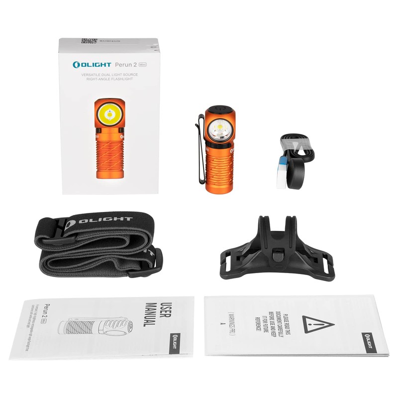 OLIGHT Perun 2 Mini Headlamp 1100 Lumens LED Head Flashlight,