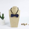SYBL 10PCS Black Bow Tie Extender Straps Adjustable Elastic Pre-Tied