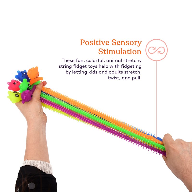 Special Supplies Kid’s Sensory Toys Fidget Strings with Cute Animal