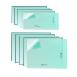 Welding helmet Replacement lens Filter Cover Kits, Welding Filter Outer Cover Lens 5Pcs (4.5"x 5.2") + Inner Filter Lens 5Pcs (4.2"x1.96")