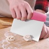 KUFUNG Stainless Steel Pastry Scraper Bench Scraper Chopper, Best as
