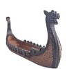 Viking Ships Incense Holder, Retro Ships Ornament for Home Decor,