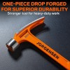 Jorgensen 22 oz Framing Hammer, Straight Claw Hammer with Magnetic