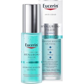 💧 Eucerin Hyaluron Filler Moisture Booster – Gel Hidratante con Ácido Hialurónico 💧30 ml | hidratar 30 ml | Hidratación Profunda y Larga Duración