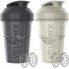 VELOMIX VELOMIX -2 Pack- 20 oz Protein Shaker Bottles for