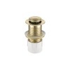 Decaura 32mm No-Overflow Bathroom Basin Push Pop Up Plug Waste