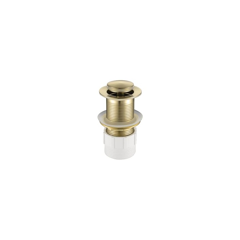 Decaura 32mm No-Overflow Bathroom Basin Push Pop Up Plug Waste
