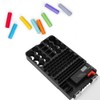 104 Grids Portable Battery Organizer Storage Box Carrying Case Holder
