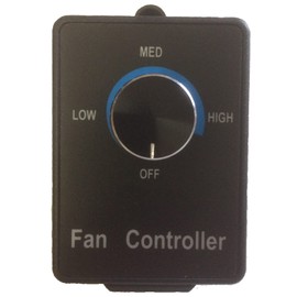 VABINK Variable Fan Speed Controller Adjuster 120V AC 5A 550W for HVAC Inline Fans, Centrifugal Fans, Blowers and Ventilators
