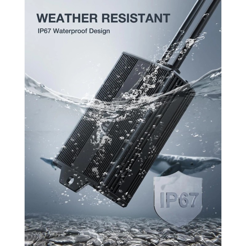 Nilight H11/H9/H8 LED CANbus Decoder Anti-Flickerin - H13/9008