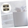 KONTONTY Stylish Black Rose Tissue Box Heavy Duty Decorative Paper