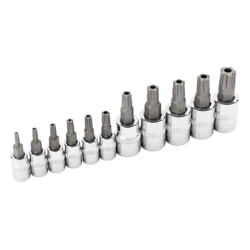 Ingersoll Rand 11 Pc. Tamper-Proof Torx Plus Bit Socket Set-