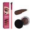 Eyebrow Cream and Brush, Eyebrow Brush, Home Eyebrow Care Kit