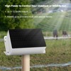 Solar Fence Charger, Briidea 5.6 Miles Solar Electric Fence Charger,