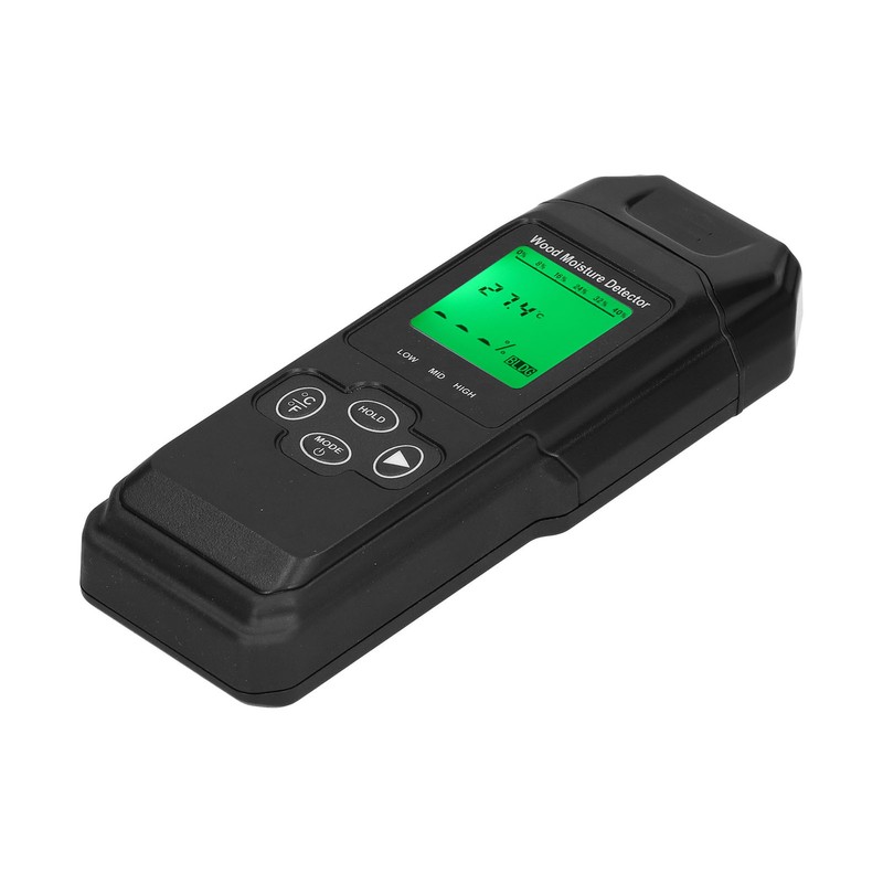 Wood Moisture Tester Building Materials Moisture Enviroment Temperature Detection with