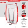 PowerNet 4x7 FT Portable Infielder Training NET ONLY, Softball &