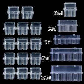 OrganiMax Refrigerator Storage Box – Peptide Vial Freezer Tube Container, Kitchen Food Preservation & Storage