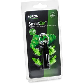 Sordin SmartEar Reusable Ear Plugs - Earplugs for Hunters, Sports Shooters & Work - Hearing Protection Plugs for Shooting Range