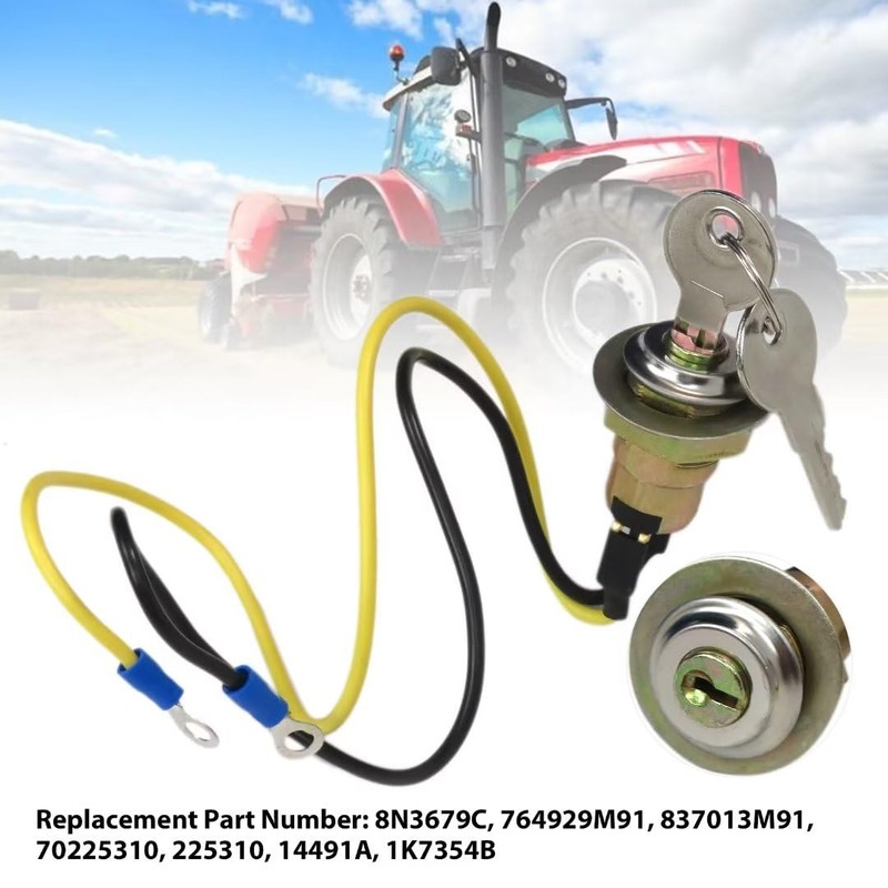 Ignition Key Switch for Ford Tractor 9N 2N 8N NAA