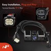 A-Premium Rear View Backup Camera - Compatible with Chevy Silverado
