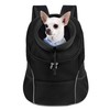WOYYHO Pet Dog Carrier Backpack with Storage Pockets Small Dog