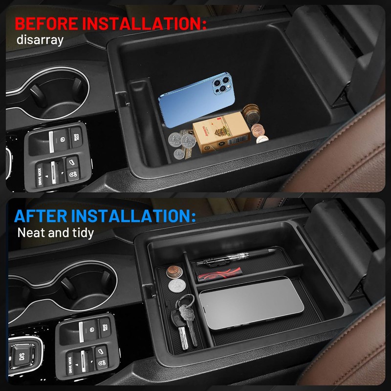SPELAB Center Console Organizer Tray Compatible with Honda Pilot 2023-2025,