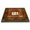 Purpledip Brass Wall Hanging 'Always Together': Dokra Craft Tribal Art