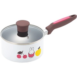 Miffy DB-305 Single Handle Pot, 6.3 inches (16 cm), Induction Compatible