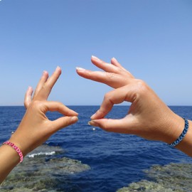 Leogony Matching Bracelets for Couples and Friends, His and Hers Bracelets for Boyfriend Girlfriend Valentines Gifts