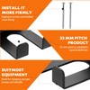 Vertical Barbell Bar Wall Hook, Dumbbell Stand Wall Mount for