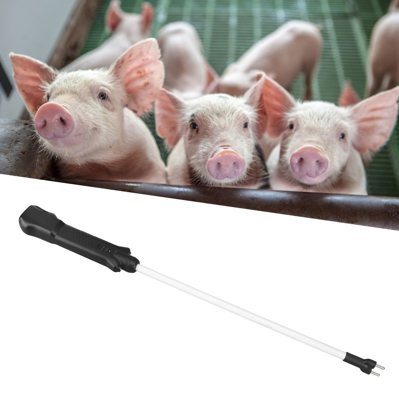 Electric Pig Prod Rechargeable Waterproof 9KV Electric Livestock Prod for