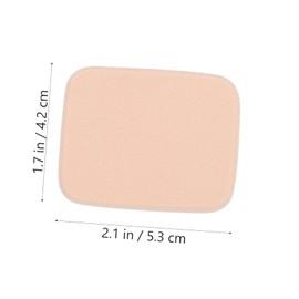 SAFIGLE 2Pcs Facial Powder Puff Dry Wet Makeup Sponges for Coverage Travel Friendly Storage Case for Home Salon the Go Use