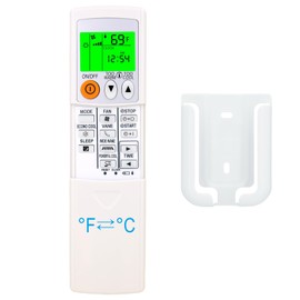Replacement Air Conditioner Remote for Mitsubishi AC Mr Slim MSZ-GL12NA,MSZ-FE18NA,MSZ-GE06NA,MSZ-GE09NA-8,MSZ-GE12NA,MSZ-GE12NA-8,MSZ-GE15NA-8,MSY-GL18NA,MSZ-A17NA-1,MSZ-A09NA,MSZ-A09NA-1,Backlit