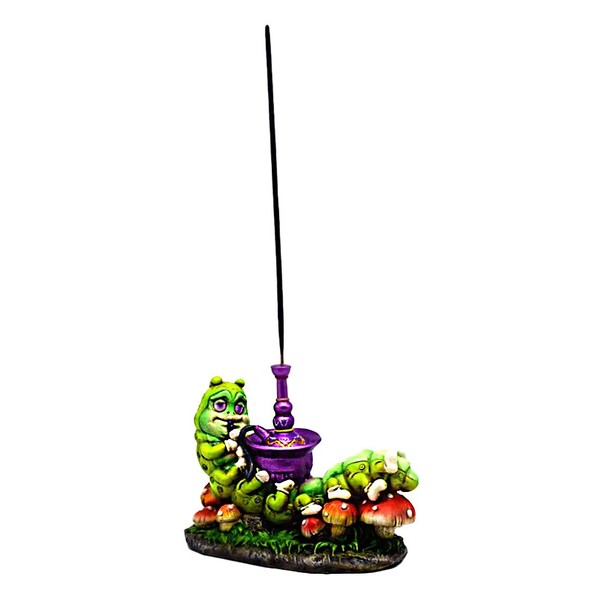 Fantasy Gifts 2840 Toking Caterpillar Incense Burner, 5 X 4 inches, Multicolor